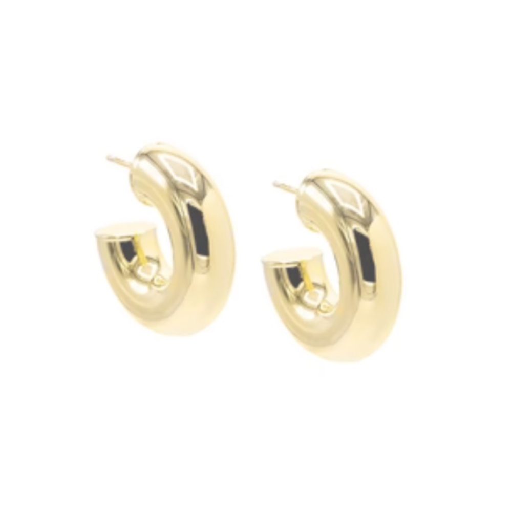 Elegant Gold Hoop Earrings